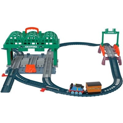 Mašinka Tomáš TrackMaster Push Along Knapford Station Play Set