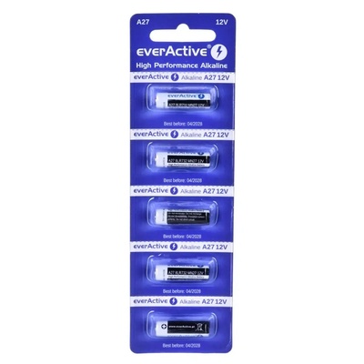 everActive Батерии EverActive 27A 12 V (5 броя) (27A5BL)