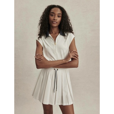 Varley Nico Court Dress white