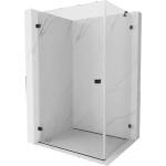 Mexen Lunar-B лява душ кабина 95 x 90 см, прозрачна, черна - 832-095-090-70-00-L (832-095-090-70-00-L)
