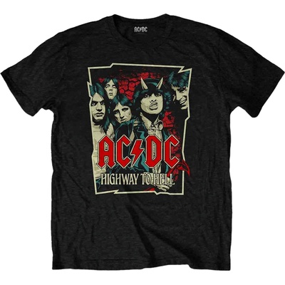 AC/DC Highway To Hell Sketch Black M Риза (ACDCTS77MB02)