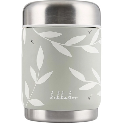 KikkaBoo Термос за храна KikkaBoo - Flora, 400 ml, Sand (31302030091)