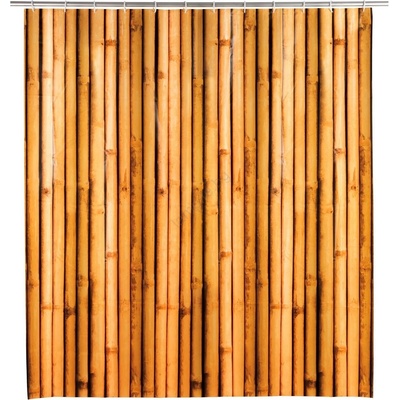 WENKO 25233100 - Завеса за душ BAMBUSA 180x200 см кафява (WE0311)