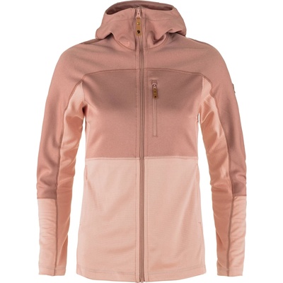 Fjällräven Дамско поларено яке Fjällräven Women's Abisko Trail Fleece Fleece jacket - Chalk Rose / Dusty Rose - размер XL (105-1095-1315)
