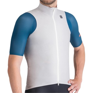 Sportful Мъжка фланелка с къс ръкав за колоездене Sportful Pro 2 Vest Cycling vest - Stone Grey - размер XXL (056-3637-0215)