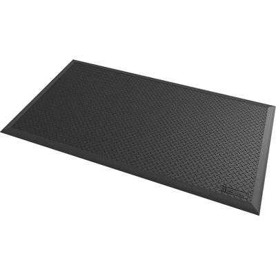 Notrax 548 Diamond Flex ESD Antistatická protiúnavová rohož s diamantovým vzorom čierna 97 cm x 163 cm