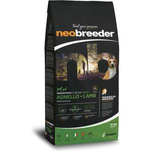 Alleva NEO BREEDER кучешка храна за възрастни средни и големи породи агнешко 12 кг