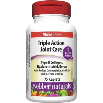 Image 1 of Webber Naturals MoveEase Triple Action Joint Care [75 каплети]