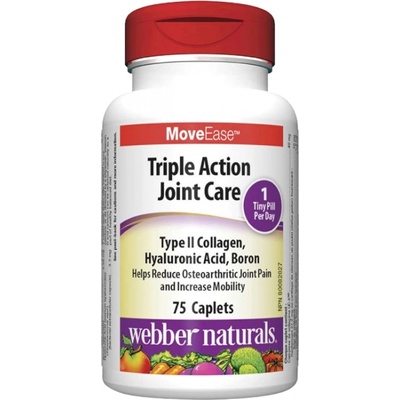 Webber Naturals MoveEase Triple Action Joint Care [75 каплети]