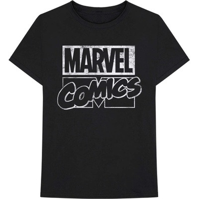 Marvel tričko Logo čierne
