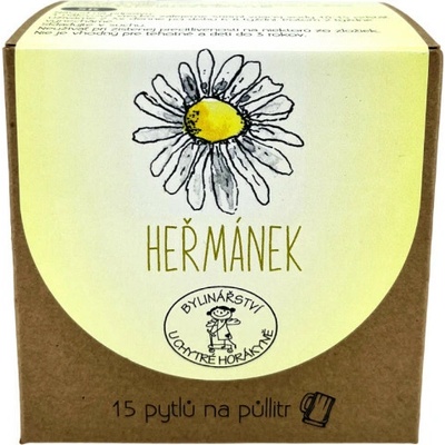 Bylinářství U Chytré Horákyně Čaj HEŘMÁNEK 15 x 3 g