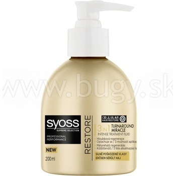 Syoss Supreme Selection Restore hloubková intenzivní regenerace kúra na vlasy 200 ml