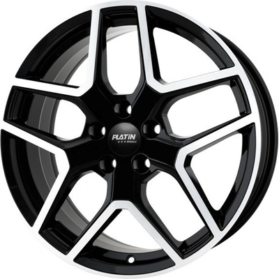 Platin P110 7,5x18 5x108 ET45 black polished
