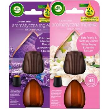 Air Wick Aromatická h mla Osviežovač vzduchu relax a šťastie 2 x 20 ml