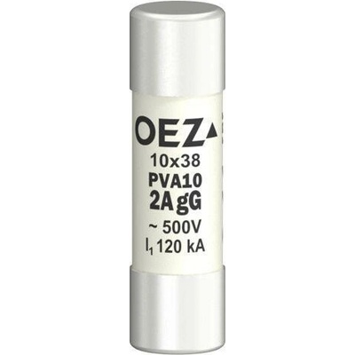OEZ PVA10 2A gG Pojistková vložka