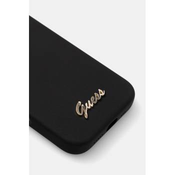 GUESS кейс за телефон iPhone 16 Pro (GUHCP16LSMBSLK)
