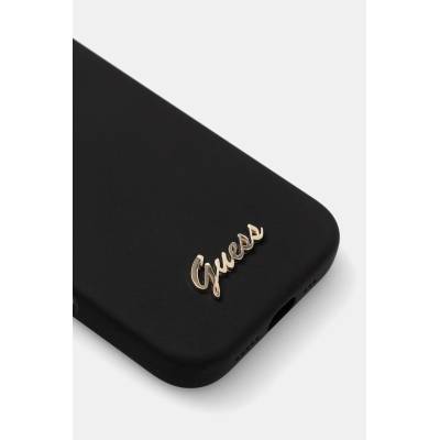 GUESS кейс за телефон iPhone 16 Pro (GUHCP16LSMBSLK)