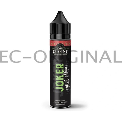 Egoist Kiwi, jahoda a vanilková zmrzlina Joker Shake & Vape 10ml