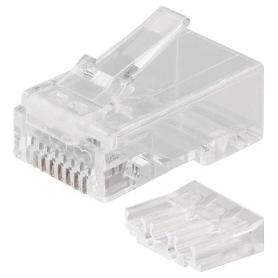 EMOS Konektor RJ45 pro UTP kabel (drát), bílý 1821000700