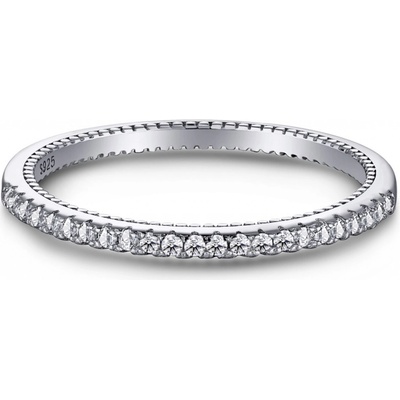 Meucci stříbrný prsten se zirkony SYR032