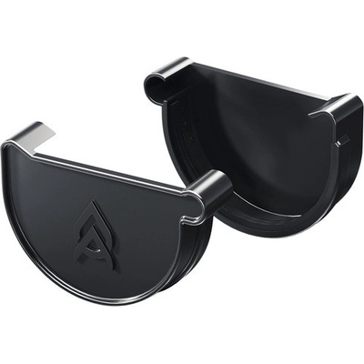 Precit Roof Čelo pre odkvapový žľab Ø 75 mm plast ľavé antracit