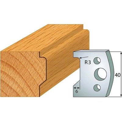 IGM Professional IGM Profil 032 - pár nožov 40x4mm SP F026-032