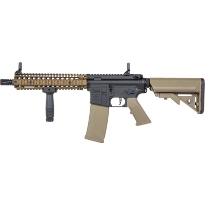 Specna Arms SA Daniel Defence® MK18 (SA-P19 Prime™ HAL ETU) s bezuhlíkovým motorem - Chaos Bronze – Hledejceny.cz