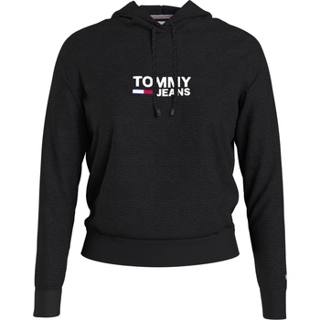 Image 1 of Tommy Hilfiger Суичър Tommy Jeans Corp Logo Hoodie - Black BDS