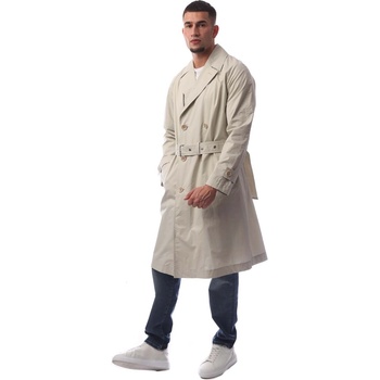 Boss Men's C Cam Belt Trench Coat - Light Beige