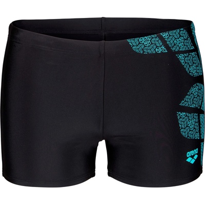 arena Мъжки бански слипове Arena Kikko Swim Short Swim brief - Black / Water - размер 8 (DE) (050-2239-0116)