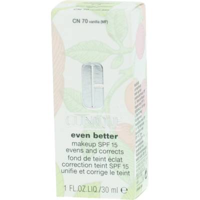 Clinique Even Better Makeup SPF15 Evens and Corrects 70 Vanilla tekutý make-up 30 ml