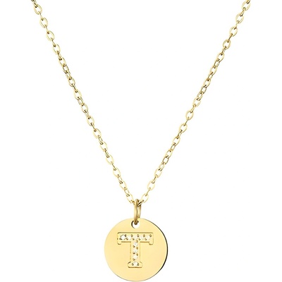 HARAHU Колие Абецеда - Т / Златна kp21225 (21225)