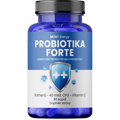 MOVit Energy Probiotiká Forte 90 vegánskych kapsúl