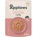 Applaws tuniak s lososom v želé 70 g
