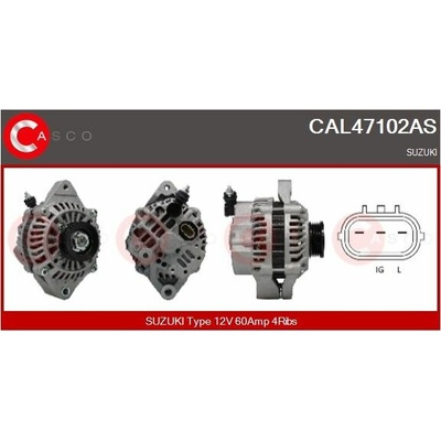 generátor CASCO CAL47102AS