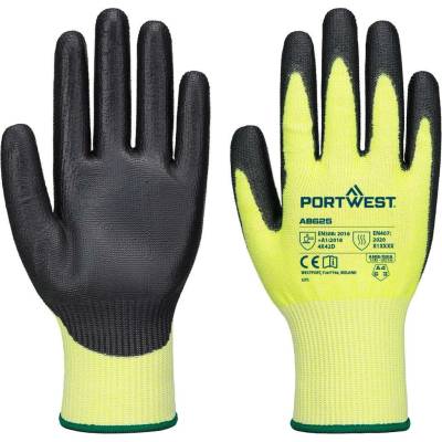 Portwest AB625 Cut D13 PU 12 párov žltá/čierna 9 L