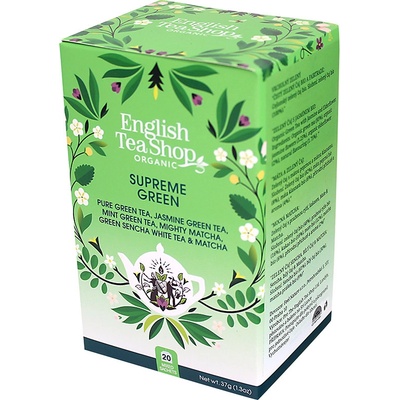 English Tea Shop MIX Vrcholně zelený bio 20 sáčků
