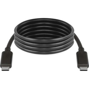 Emos SM7028BL Nabíjací a dátový 2.0 USB-C / USB-C, 1m, černý