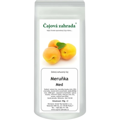 Čajová zahrada Meruňka & Med zelený ochucený čaj 90 g