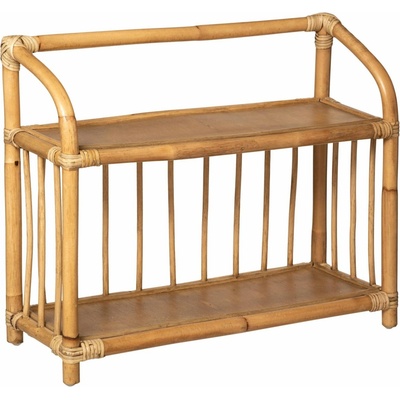 Atmosphera for kids Ratanová knihovna, 2 patra, 60 × 20 × 50 cm