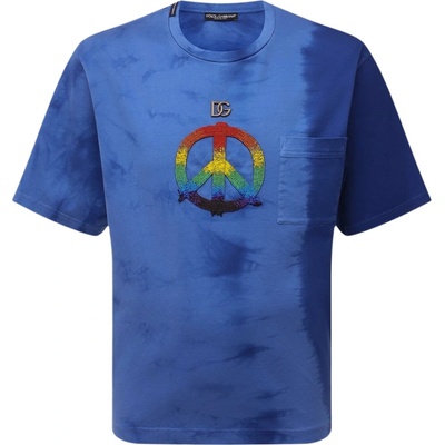 Dolce & Gabbana Peace Blue tričko