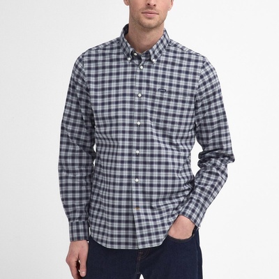 Barbour Lomond tailored shirt blue granite