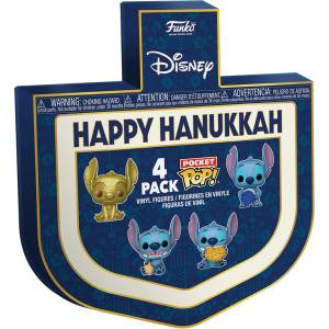 Funko Комплект фигури Funko Pocket POP! Disney: Lilo & Stitch - Happy Hanukkah (FK79952)