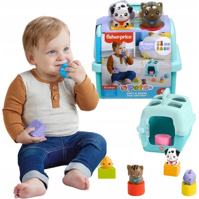 Fisher Price vkladačka so zvieratkami HTW93
