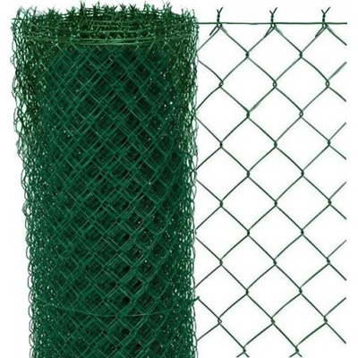 Čtyřhranné pletivo s napínacím drátem-zelené Výška pletiva: 150cm