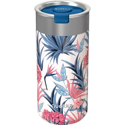Quokka termohrnek se sítkem Boost 400 ml blue garden