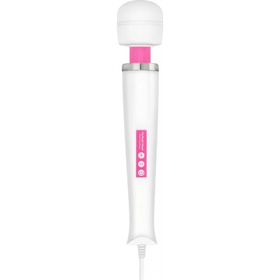 MyMagicWand silný masážny bielo-ružový