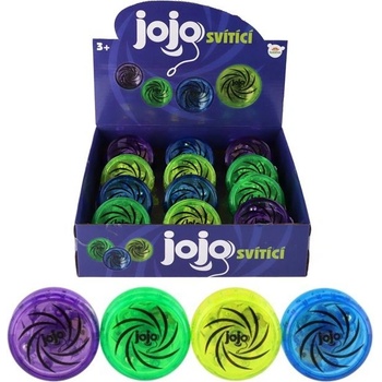 Teddies Jojo plast 6cm svítící na baterie 4 barvy 1 ks