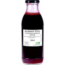 ASO Zdravý život Malinová šťáva doslazovaná bio agávovým sirupem 0,5 l