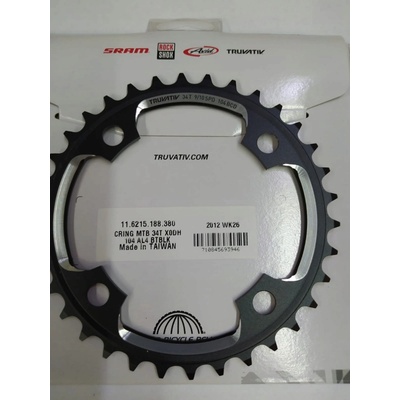 Převodník TRUVATIV X0 DH 34T 104mm černý 9/10s – Zboží Dáma